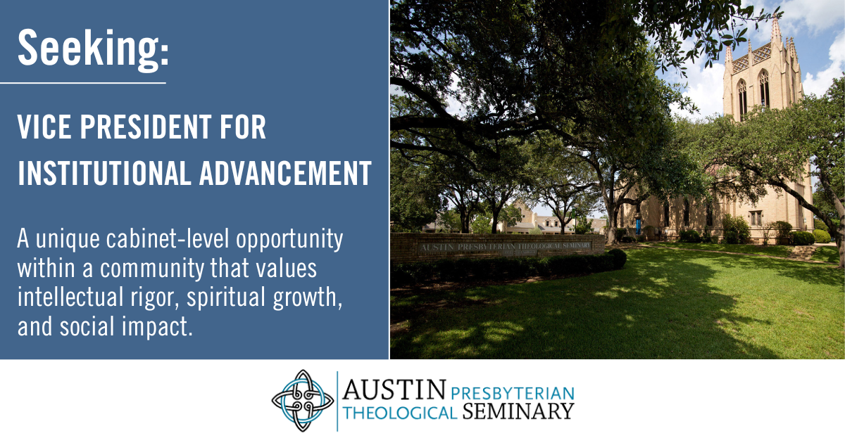 Executive Search: Austin Presbyterian Theological Seminary